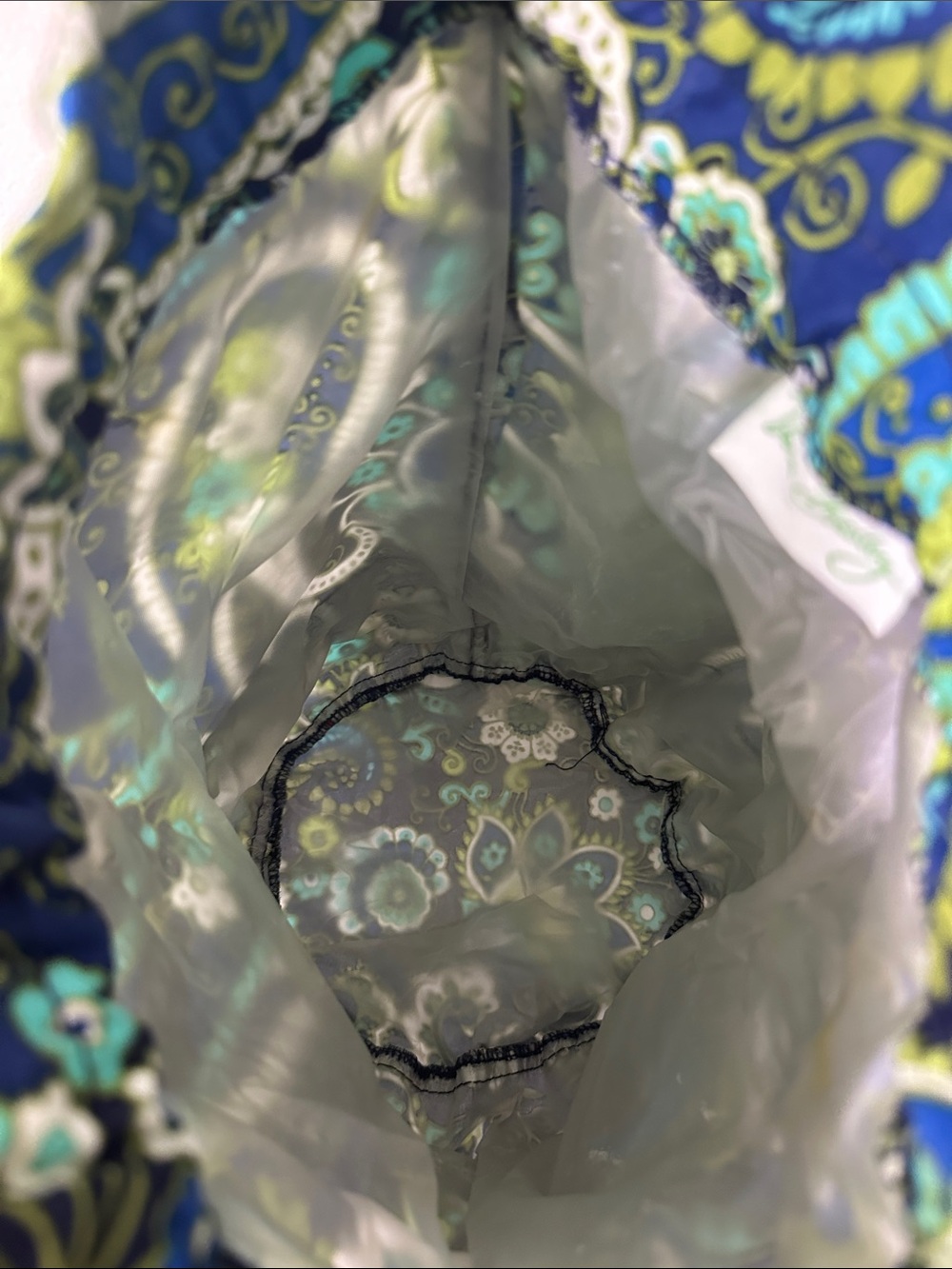 Vera Bradley Rhythm and Blues Ditty Wet Bag - Picture 6 of 7